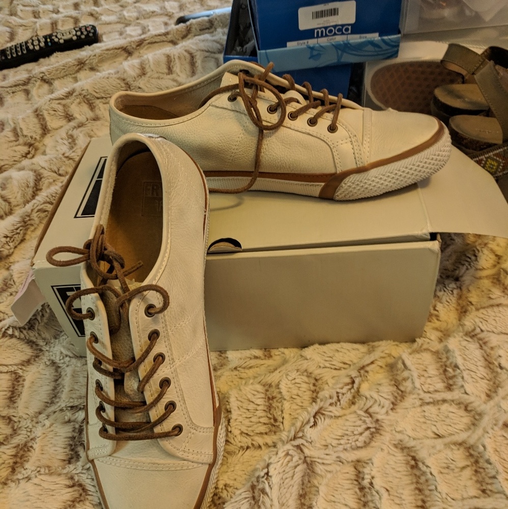 Frye gym shoes